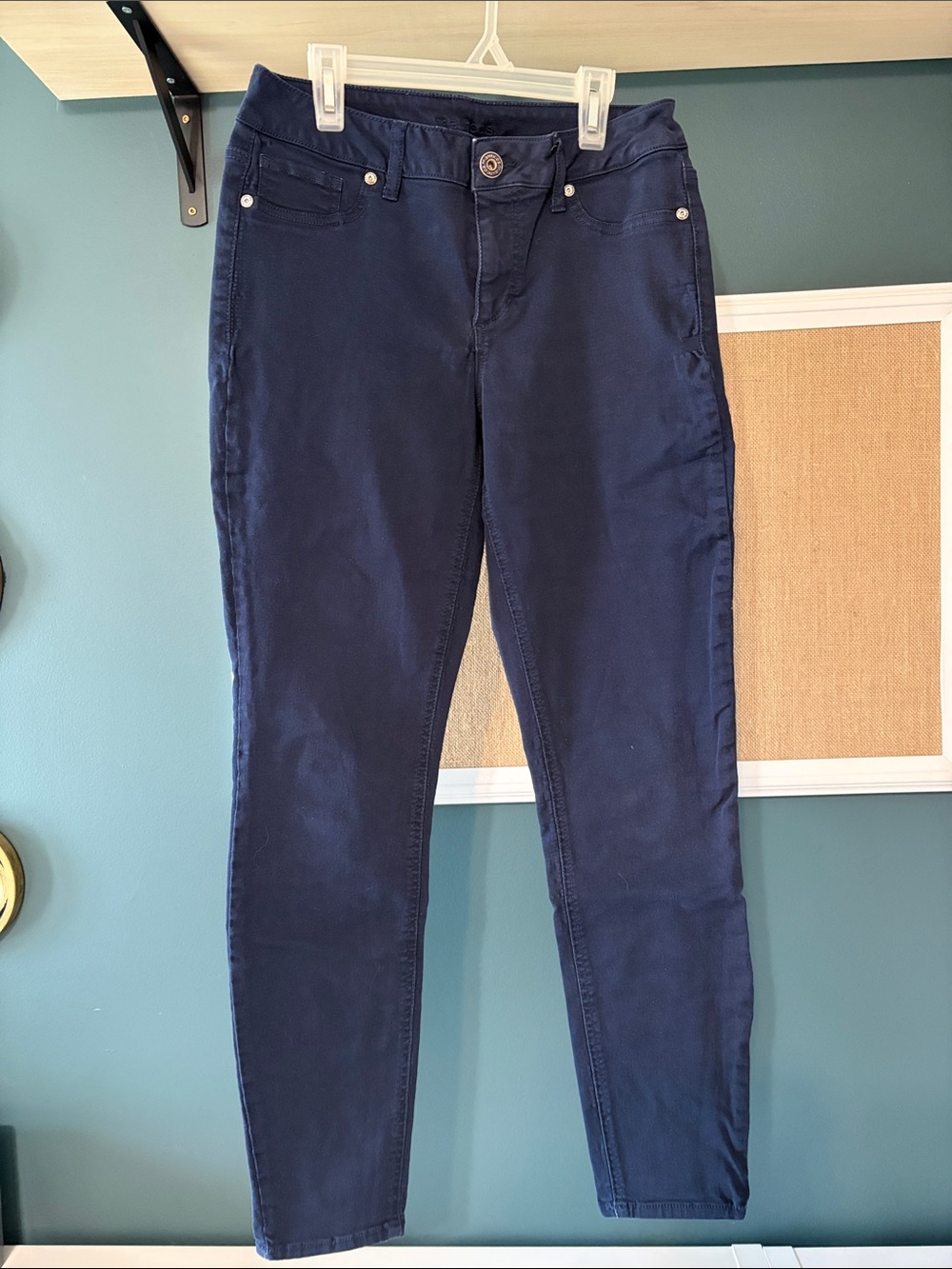Maurices Dark Blue Skinny Jeans